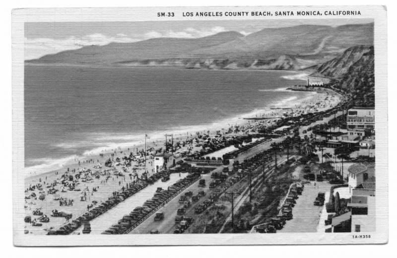 Les plages de Santa Monica.