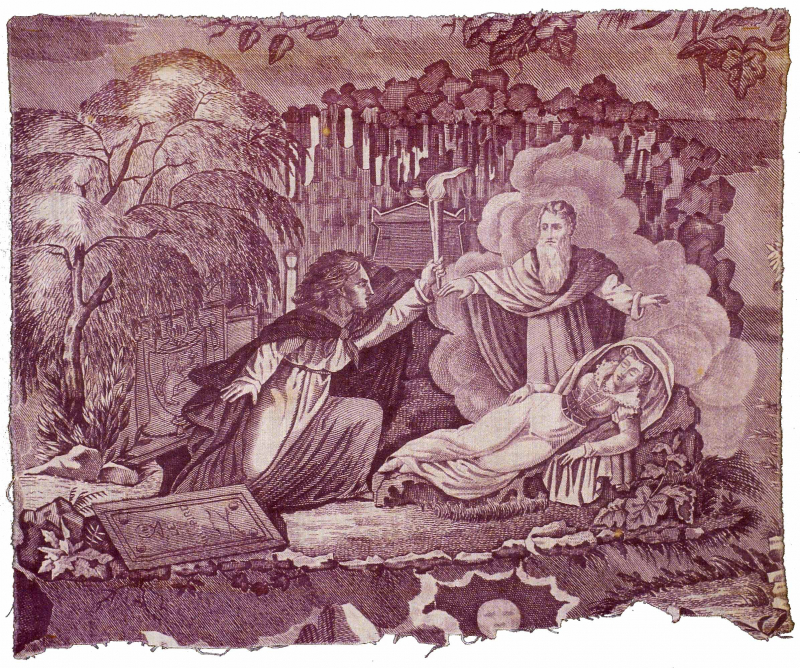 Le vampire sort du néant, 1820.