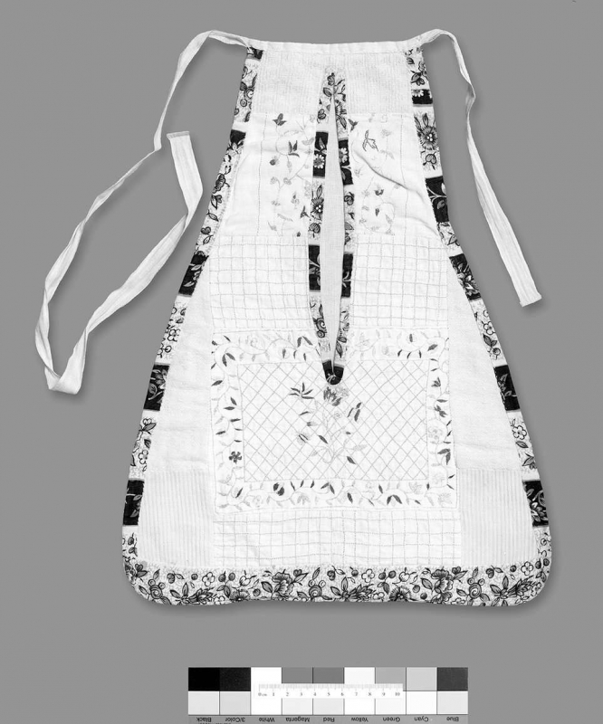 Figure 8 : Poche en patchwork, fin xviiie siècle