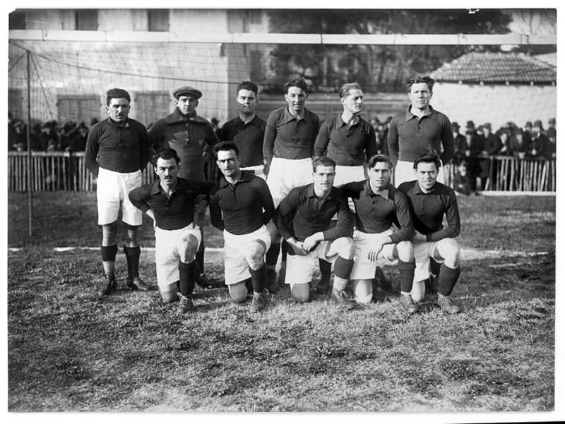 Équipe de footballeurs amateurs du Nord de la France, années 1905-1915